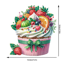 Load image into Gallery viewer, Acrylic Cupcake Desktop Diamond Art Kits 5D DIY Diamond Art Tabletop Decorations