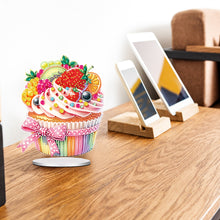 Load image into Gallery viewer, Acrylic Cupcake Desktop Diamond Art Kits 5D DIY Diamond Art Tabletop Decorations
