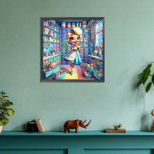 Load image into Gallery viewer, Diamond Painting - Full Round - handmade girl (30*30CM)