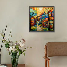 Load image into Gallery viewer, Diamond Painting - Full Round - color house (30*30CM)