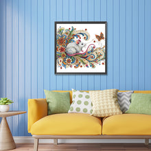 Load image into Gallery viewer, Diamond Painting - Partial Special Shaped - exquisite mouse (30*30CM)