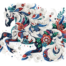 Load image into Gallery viewer, Diamond Painting - Partial Special Shaped - exquisite horse (30*30CM)
