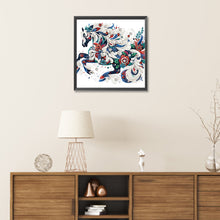 Load image into Gallery viewer, Diamond Painting - Partial Special Shaped - exquisite horse (30*30CM)