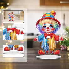 Load image into Gallery viewer, Acrylic Q Version Clown Diamond Painting Desktop Decorations Bedroom Table Decor
