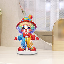 Load image into Gallery viewer, Acrylic Q Version Clown Diamond Painting Desktop Decorations Bedroom Table Decor