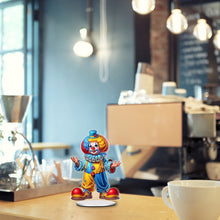 Load image into Gallery viewer, Acrylic Q Version Clown Diamond Painting Desktop Decorations Bedroom Table Decor