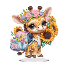 Load image into Gallery viewer, Acrylic Dinosaur Desktop Diamond Art Kits Diamond Painting Desktop Ornaments Kit