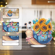 Load image into Gallery viewer, Acrylic Dinosaur Desktop Diamond Art Kits Diamond Painting Desktop Ornaments Kit