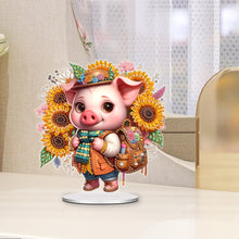 Load image into Gallery viewer, Acrylic Dinosaur Desktop Diamond Art Kits Diamond Painting Desktop Ornaments Kit