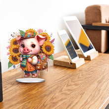 Load image into Gallery viewer, Acrylic Dinosaur Desktop Diamond Art Kits Diamond Painting Desktop Ornaments Kit