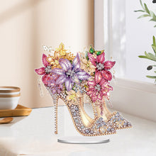 Load image into Gallery viewer, High Heels Special Shaped Diamond Painting Tabletop Ornaments Kit Home Decor