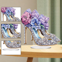 Load image into Gallery viewer, High Heels Special Shaped Diamond Painting Tabletop Ornaments Kit Home Decor