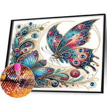 Load image into Gallery viewer, Diamond Painting - Partial Special Shaped - Butterfly (35*30CM)