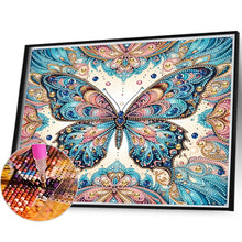 Load image into Gallery viewer, Diamond Painting - Partial Special Shaped - Butterfly (35*30CM)