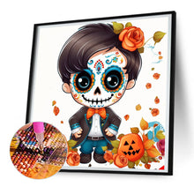 Load image into Gallery viewer, Diamond Painting - Full Round - skull doll (30*30CM)