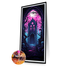 Load image into Gallery viewer, Diamond Painting - Full Round - Halloween Castle (30*70CM)