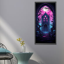 Load image into Gallery viewer, Diamond Painting - Full Round - Halloween Castle (30*70CM)