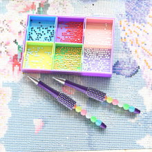 Load image into Gallery viewer, Diamond Painting Pen Diamond Art Pen with Glowing Bead for Kids Adults (Purple)