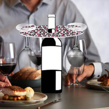Load image into Gallery viewer, Acrylic Special Shaped Leopard Art Diamond Art Wine Glass Organizer for Bar