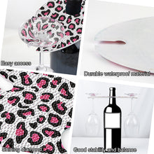 Load image into Gallery viewer, Acrylic Special Shaped Leopard Art Diamond Art Wine Glass Organizer for Bar