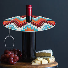 Load image into Gallery viewer, Acrylic Special Shaped Line Art Diamond Art Wine Glass Organizer for Bar Decor