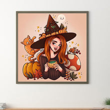 Load image into Gallery viewer, Diamond Painting - Full Round - dark witch (40*40CM)