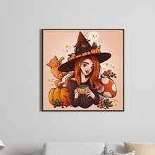 Load image into Gallery viewer, Diamond Painting - Full Round - dark witch (40*40CM)