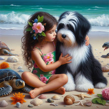 Load image into Gallery viewer, Diamond Painting - Full Round - Adorable children (40*40CM)