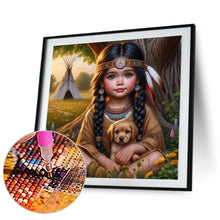 Load image into Gallery viewer, Diamond Painting - Full Round - Adorable children (40*40CM)