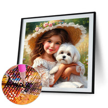 Load image into Gallery viewer, Diamond Painting - Full Round - Adorable children (40*40CM)