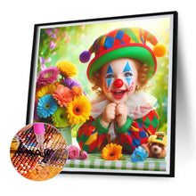 Load image into Gallery viewer, Diamond Painting - Full Round - clown kid (30*30CM)