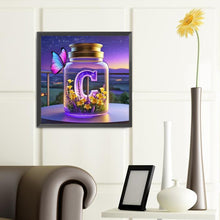 Load image into Gallery viewer, Diamond Painting - Full Round - Letter-C in cup (40*40CM)