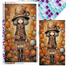 Load image into Gallery viewer, Diamond Painting - Full Round - punk girl (40*70CM)