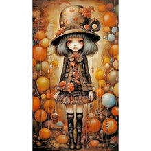 Load image into Gallery viewer, Diamond Painting - Full Round - punk girl (40*70CM)