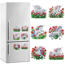 Load image into Gallery viewer, Special Shape Diamond Painting Cartoon Fridge Magnetic Stickers for DIY Crafts
