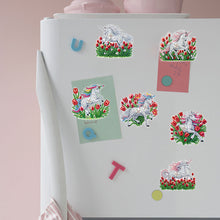 Load image into Gallery viewer, Special Shape Diamond Painting Cartoon Fridge Magnetic Stickers for DIY Crafts