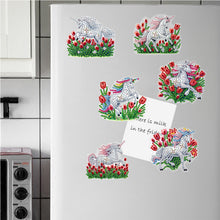 Load image into Gallery viewer, Special Shape Diamond Painting Cartoon Fridge Magnetic Stickers for DIY Crafts