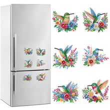 Load image into Gallery viewer, Special Shape Diamond Painting Cartoon Fridge Magnetic Stickers for DIY Crafts