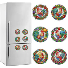 Load image into Gallery viewer, Special Shape Diamond Painting Cartoon Fridge Magnetic Stickers for DIY Crafts