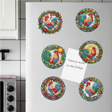 Load image into Gallery viewer, Special Shape Diamond Painting Cartoon Fridge Magnetic Stickers for DIY Crafts