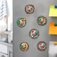 Load image into Gallery viewer, Special Shape Diamond Painting Cartoon Fridge Magnetic Stickers for DIY Crafts