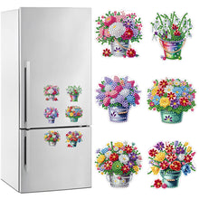 Load image into Gallery viewer, Special Shape Diamond Painting Cartoon Fridge Magnetic Stickers for DIY Crafts