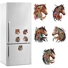 Load image into Gallery viewer, Special Shape Diamond Painting Cartoon Fridge Magnetic Stickers for DIY Crafts