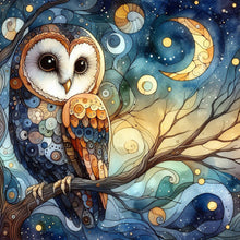Load image into Gallery viewer, Diamond Painting - Full Square - owl (30*30CM)