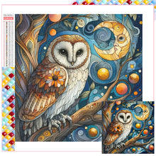 Load image into Gallery viewer, Diamond Painting - Full Square - owl (30*30CM)