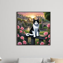 Load image into Gallery viewer, Diamond Painting - Full Round - small town cat (30*30CM)