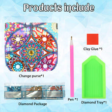 Load image into Gallery viewer, PU Partial Special Shaped Mandala 5D DIY Diamond Painting Wallet Gifts for Women