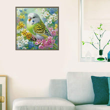 Load image into Gallery viewer, Diamond Painting - Partial Special Shaped - green parrot (40*40CM)