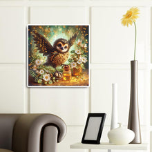 Load image into Gallery viewer, Diamond Painting - Partial Special Shaped - owl (40*40CM)