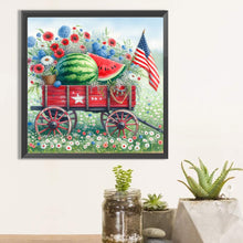 Load image into Gallery viewer, Diamond Painting - Full Square - Independence Day Watermelon Garden (40*40CM)